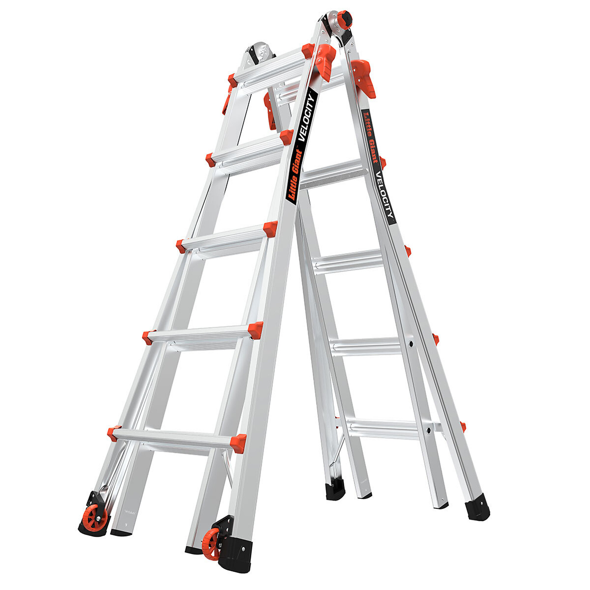 Little Giant Velocity Multi-Position Ladder - 22ft., Aluminum, 300-Lb. Capacity, Type 1A, Model# 15422-001